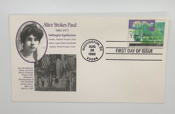 32¢ Alice Paul Stamp – Envelope
