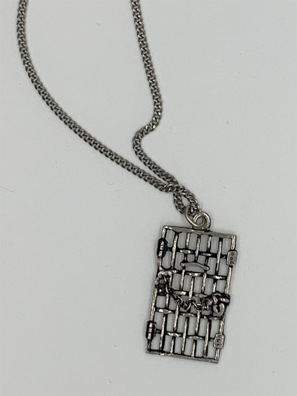 Jailhouse Door Necklace