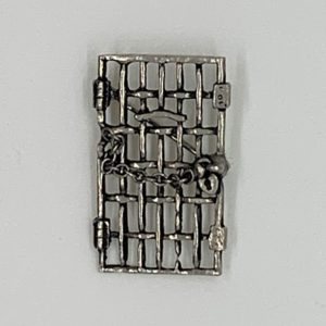 Jailhouse Door Pin