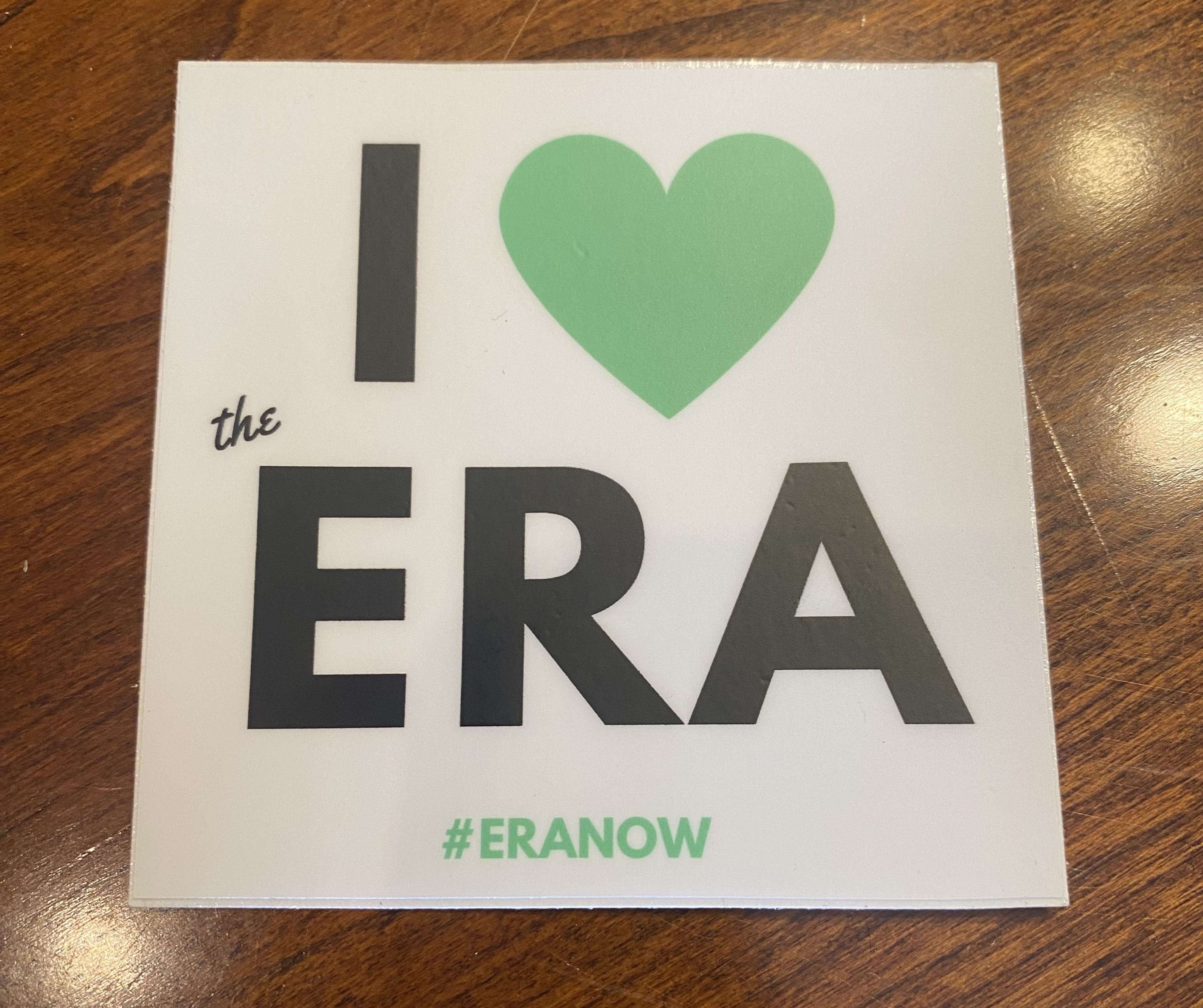 I Love the ERA Sticker