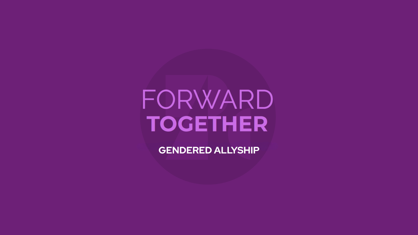 Forward Together